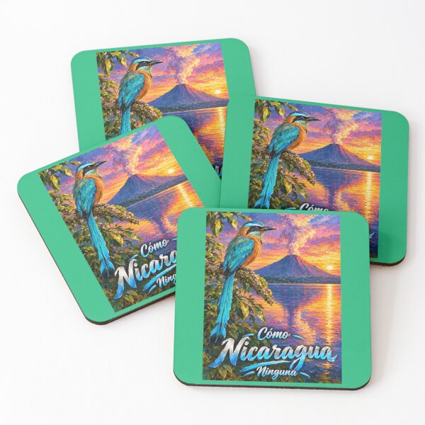 Item preview, Like No Other Nicaragua - Guardabarranco and Volcano in Oil designed and sold by FeyArteDesigns.