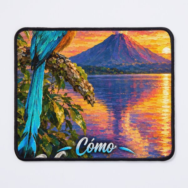 Item preview, Like No Other Nicaragua - Guardabarranco and Volcano in Oil designed and sold by FeyArteDesigns.