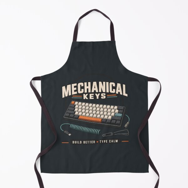 Item preview, Mechanical Keyboard Enthusiast Retro Tech Design designed and sold by Mostafa Studio.