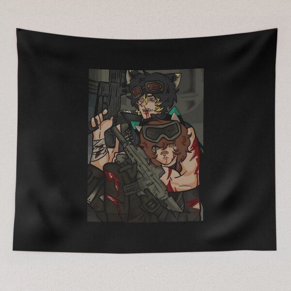 Item preview, Battle-Ready Furry Duo designed and sold by elijbclaude.