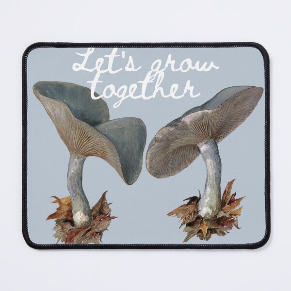 Item preview, Let's grow together mushrooms designed and sold by herracaligari.