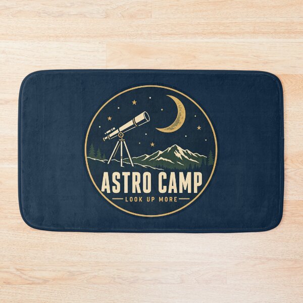 Item preview, Vintage Astro Camp Stargazing Telescope Design designed and sold by Mostafa Studio.