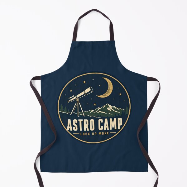 Item preview, Vintage Astro Camp Stargazing Telescope Design designed and sold by Mostafa Studio.