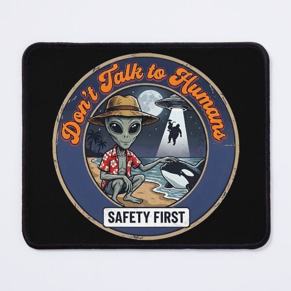 Item preview, Orca Killer Whale Alien Abduction Retro Sci-Fi Comic designed and sold by AeroCodeDesigns.