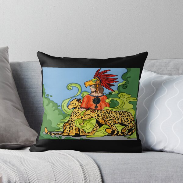 Item preview, Aztec Warrior with Jaguars Design designed and sold by elijbclaude.