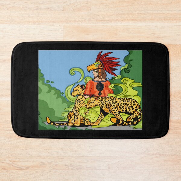 Item preview, Aztec Warrior with Jaguars Design designed and sold by elijbclaude.