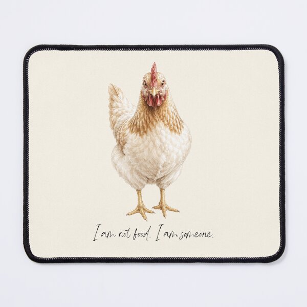 Item preview, I Am Not Food I Am Someone Vegan Chicken Animal Welfare Animal Rights Veganism Go Vegan designed and sold by Annika Shurafa.