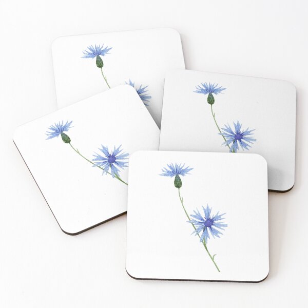 Item preview, Blue Cornflower Botanical Illustration designed and sold by White Rabbit Design .