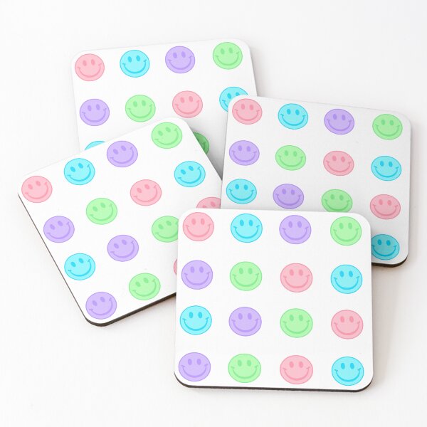 Item preview, Pastel Smiley Faces Sticker Pack/Sheet- Medium Size designed and sold by SlimyFish.