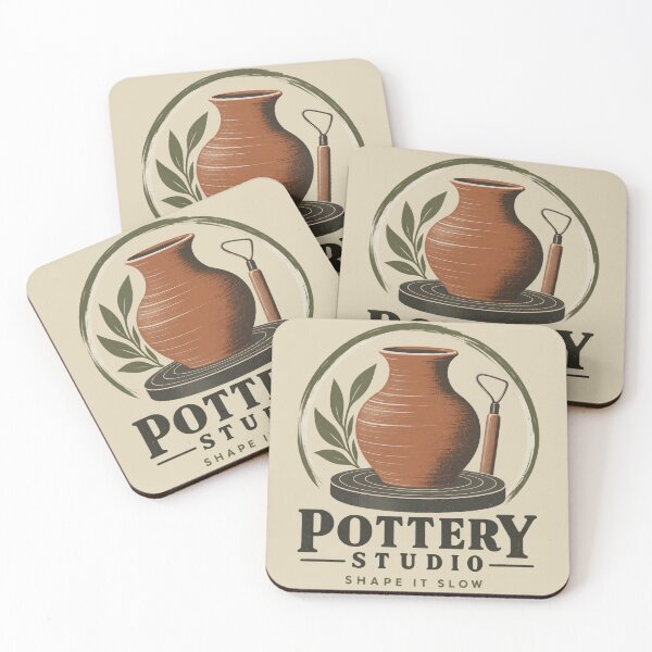 Item preview, Vintage Pottery Studio Ceramic Artist Design designed and sold by Mostafa Studio.