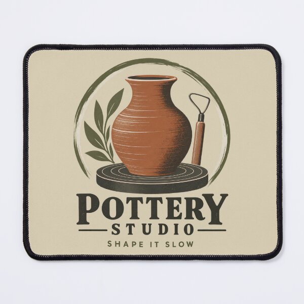 Item preview, Vintage Pottery Studio Ceramic Artist Design designed and sold by Mostafa Studio.