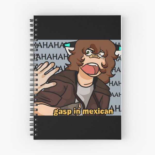 Item preview, humorous gasp in mexican illustration designed and sold by elijbclaude.