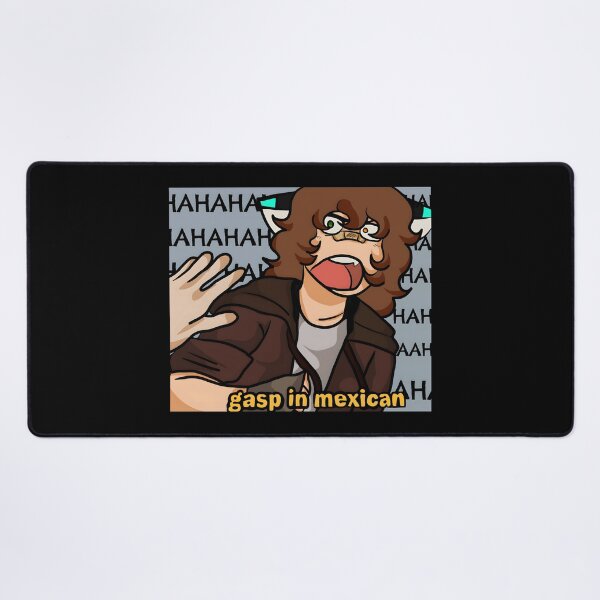 Item preview, humorous gasp in mexican illustration designed and sold by elijbclaude.