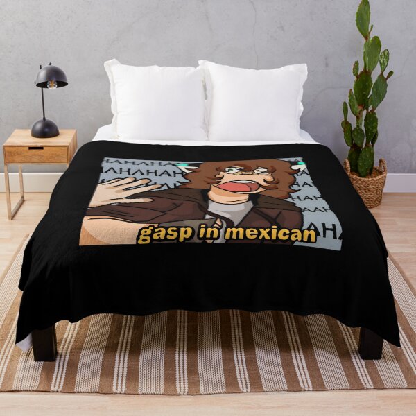 Item preview, humorous gasp in mexican illustration designed and sold by elijbclaude.