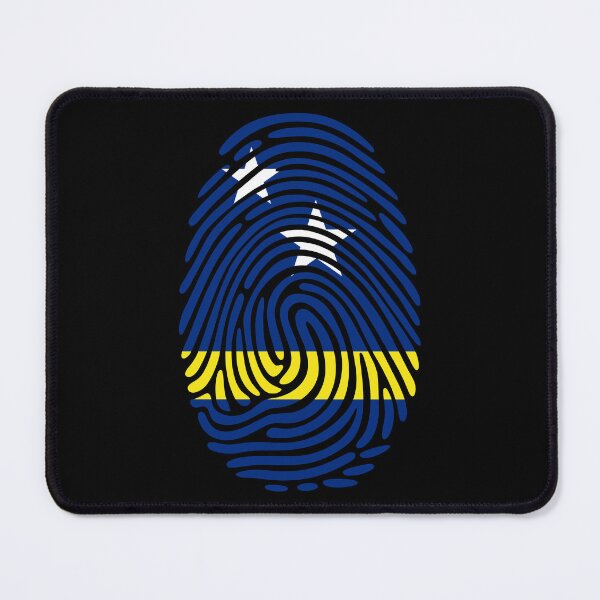 Item preview, Curacao Flag Fingerprint Identity | Curacaoan DNA Heritage Graphic designed and sold by NTGUILTY.