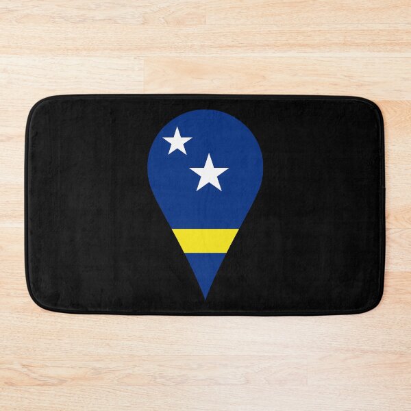 Item preview, Curacao Flag Location Pin Map Marker | Curacaoan Destination GPS Icon designed and sold by NTGUILTY.