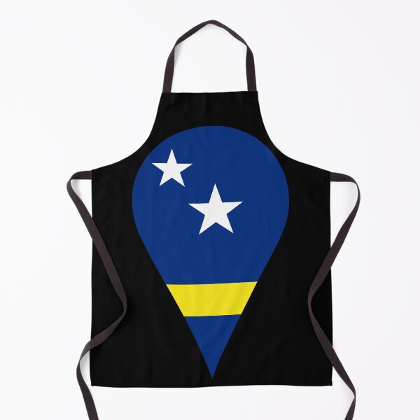 Item preview, Curacao Flag Location Pin Map Marker | Curacaoan Destination GPS Icon designed and sold by NTGUILTY.