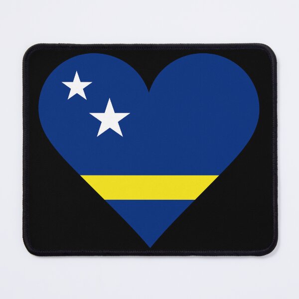 Item preview, Curacao Heart Flag Graphic | I Love Curacao Patriotic Symbol designed and sold by NTGUILTY.