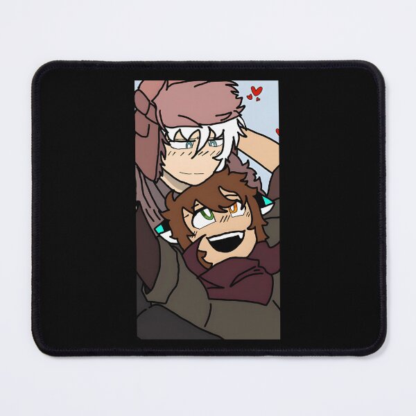 Item preview, Cute Anime Couple Embrace with Hearts designed and sold by elijbclaude.