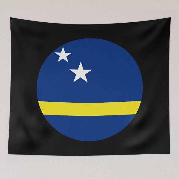 Item preview, Round Curacao Flag Icon | Circular Curacaoan Flag Button Element designed and sold by NTGUILTY.