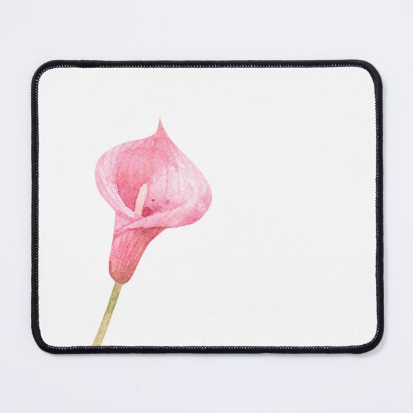 Item preview, Pink Calla Lily Flower with Green Stem designed and sold by White Rabbit Design .