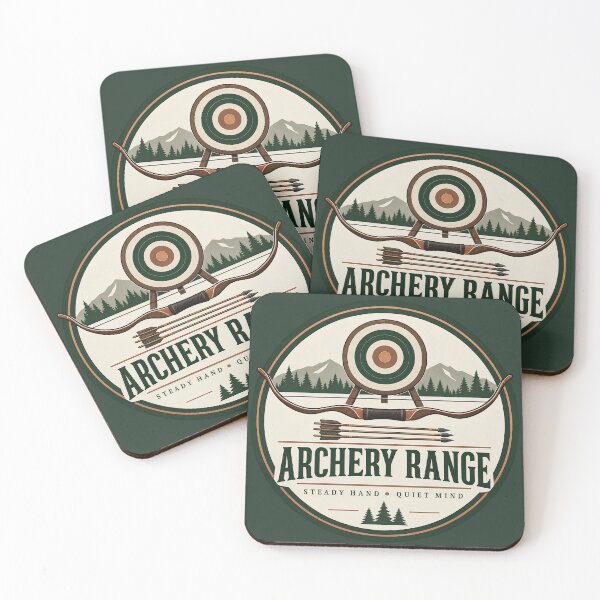 Item preview, Vintage Archery Range Traditional Bow Design designed and sold by Mostafa Studio.