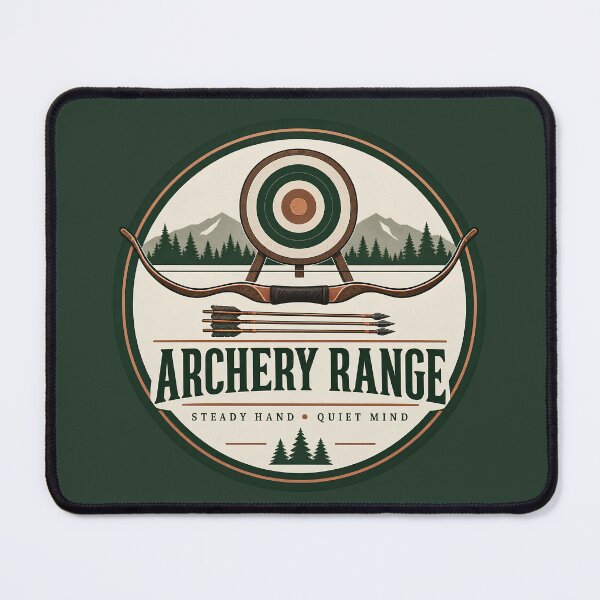 Item preview, Vintage Archery Range Traditional Bow Design designed and sold by Mostafa Studio.