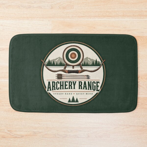 Item preview, Vintage Archery Range Traditional Bow Design designed and sold by Mostafa Studio.