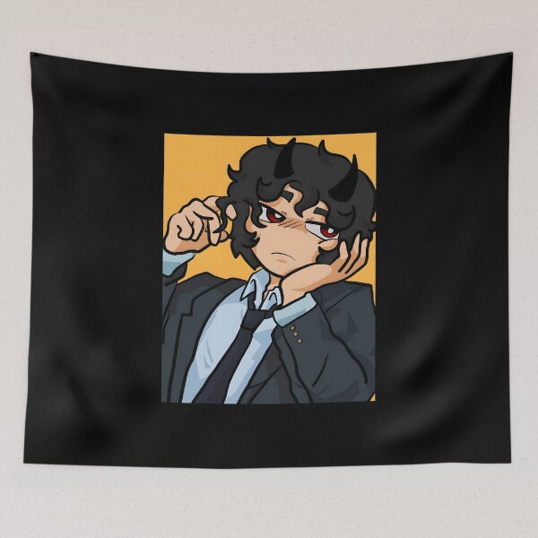 Item preview, Charming Demon Character Illustration designed and sold by elijbclaude.