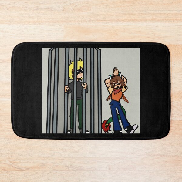 Item preview, Funny Cartoon Characters in a Jail Scene designed and sold by elijbclaude.