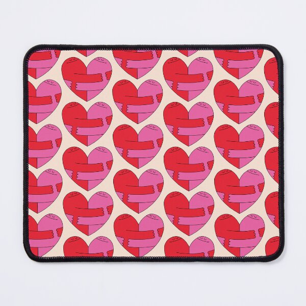 Item preview, Cute Hugging Hearts Love Illustration designed and sold by AliAltinelArt.