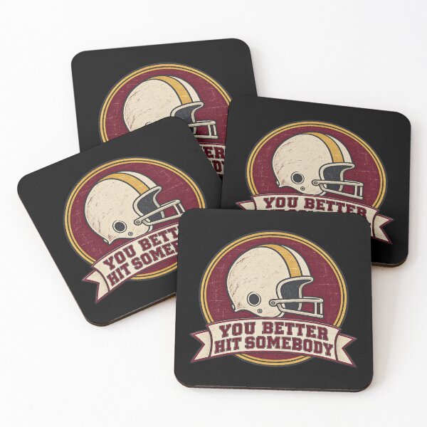 Item preview, You Better Hit Somebody Funny Football Mom designed and sold by Ela-graphicwiz.