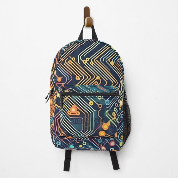 Item preview, Rainbow Circuit Board – Colorful Technology Pattern designed and sold by UlDesigns.