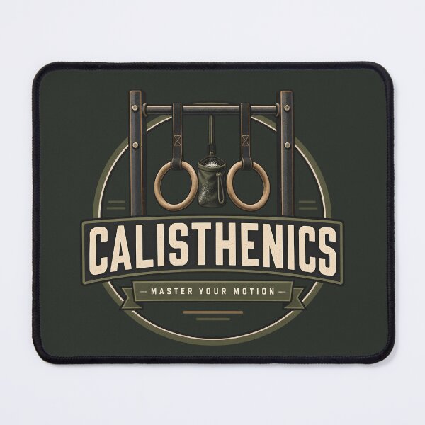 Item preview, Vintage Calisthenics Workout Fitness Design designed and sold by Mostafa Studio.