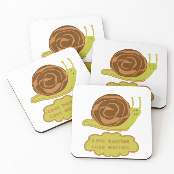 Item preview, Less Hurries Less Worries designed and sold by LisaLousPuns.