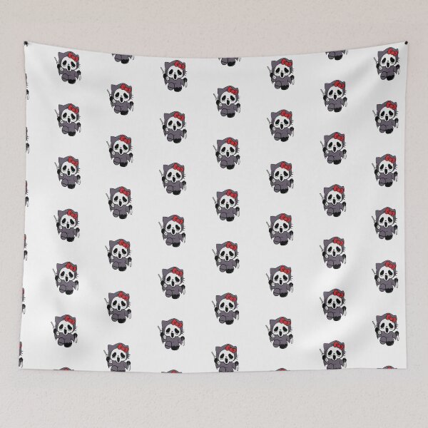 Item preview, Kawaii Halloween Hello Kitty Cute Spooky Costume Graphic - Scream designed and sold by TheStickLab.