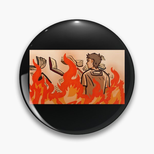 Item preview, Burning Books and Flames Design designed and sold by elijbclaude.