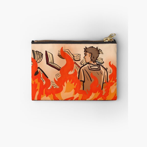 Item preview, Burning Books and Flames Design designed and sold by elijbclaude.