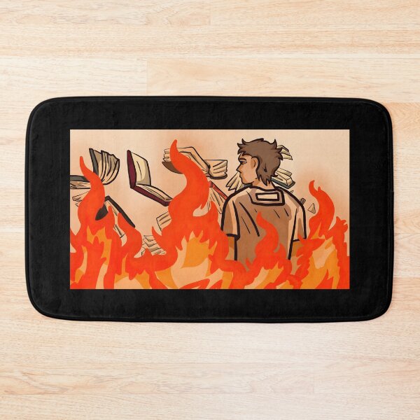 Item preview, Burning Books and Flames Design designed and sold by elijbclaude.
