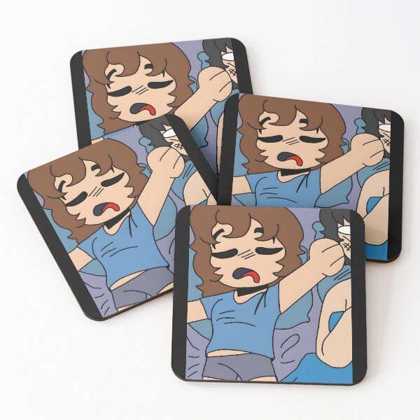 Item preview, Sleepy Cartoon Character Embracing Morning designed and sold by elijbclaude.
