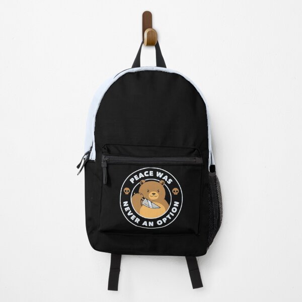 Item preview, Peace Was Never An Option Funny Bear designed and sold by Tobe Fonseca®.
