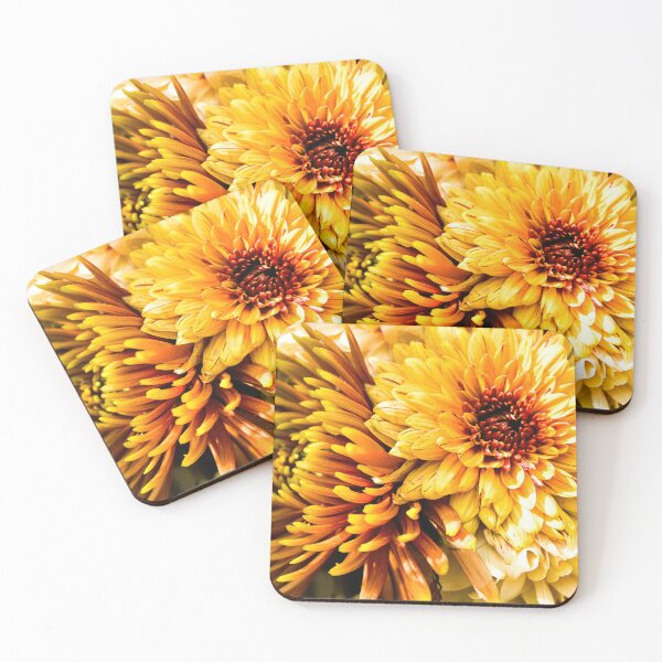 Item preview, Yellow Red Chrysanthemum  designed and sold by nastiaart.
