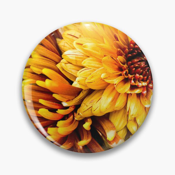 Item preview, Yellow Red Chrysanthemum  designed and sold by nastiaart.