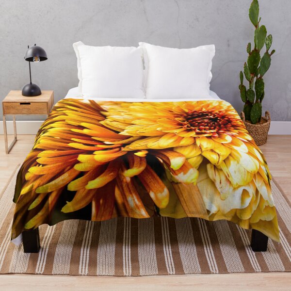Item preview, Yellow Red Chrysanthemum designed and sold by nastiaart.