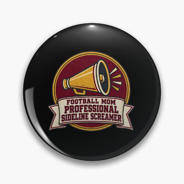 Item preview, Professional Sideline Screamer Funny Football Mom designed and sold by Ela-graphicwiz.