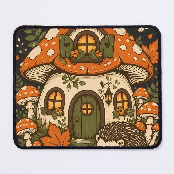 Item preview, Cozy Autumn Mushroom Reset Trend designed and sold by Fun2Fentastic.