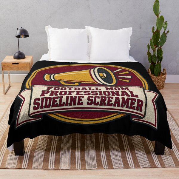 Item preview, Professional Sideline Screamer Funny Football Mom designed and sold by Ela-graphicwiz.