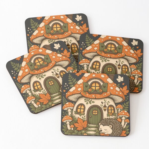 Item preview, Cozy Autumn Mushroom Reset Trend designed and sold by Fun2Fentastic.
