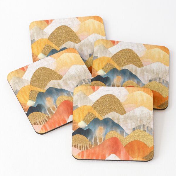 Item preview, Modern Abstract Art In Golden, Orange And Cream  designed and sold by DEC02.