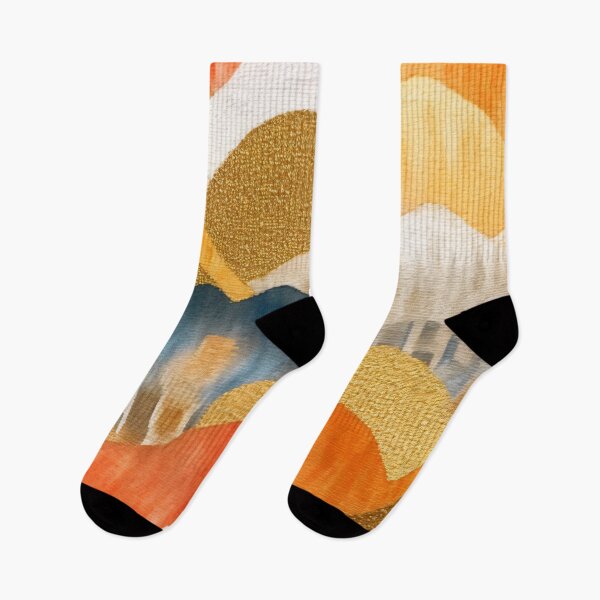Item preview, Modern Abstract Art In Golden, Orange And Cream  designed and sold by DEC02.